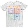 Men's Disney / Pixar Toy Story Group Shot Dotted Panels Tee