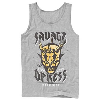 Men's Star Wars: Clone Wars Savage Opress Dark Side Portrait Tank Top