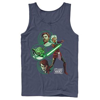 Men's Star Wars: Clone Wars Light Side Group Shot Tank Top