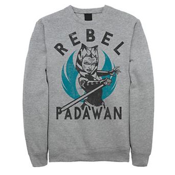 Men's Star Wars: Clone Wars Ahsoka Rebel Padawan Portrait Sweatshirt
