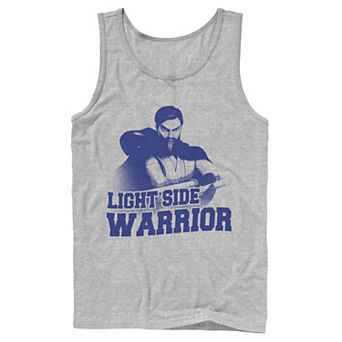 Men's Star Wars: Clone Wars Obi-Wan Kenobi Light Side Warrior Tank Top