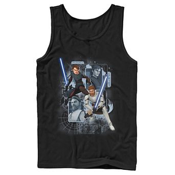 Men's Star Wars Clone Wars Padawan Master Tank Top