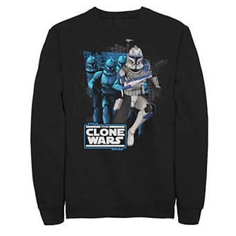 Men's Star Wars: The Clone Wars Clone Captain Rex Mashup Sweatshirt