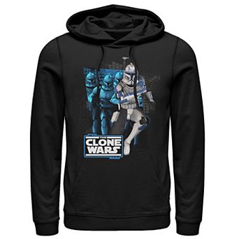 Men's Star Wars: The Clone Wars Clone Captain Rex Mashup Hoodie
