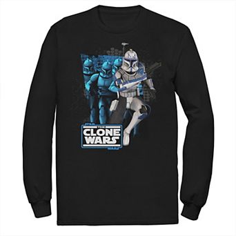 Men's Star Wars: The Clone Wars Clone Captain Rex Mashup Tee