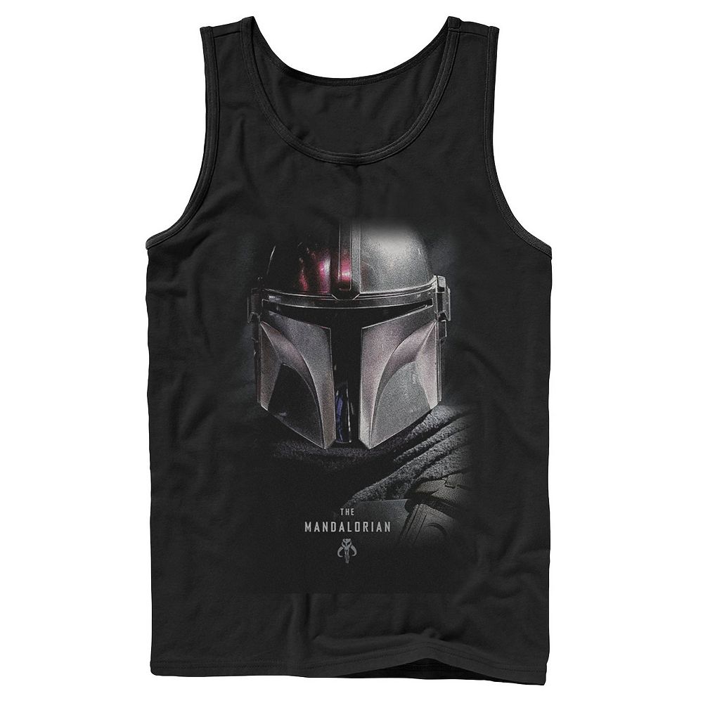 Men's Star Wars The Mandalorian Bounty Hunter Shadow Tank Top