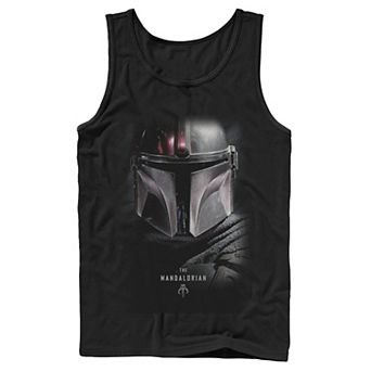 Men's Star Wars The Mandalorian Bounty Hunter Shadow Tank Top