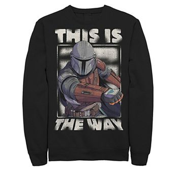 Men's Star Wars The Mandalorian This Is The Way Portrait Sweatshirt