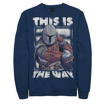 Men's Star Wars The Mandalorian This Is The Way Portrait Sweatshirt