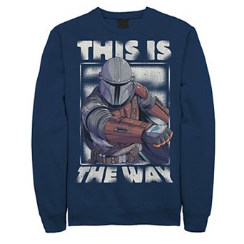 Men's Star Wars The Mandalorian This Is The Way Portrait Sweatshirt