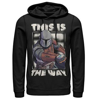 Men's Star Wars The Mandalorian This Is The Way Portrait Hoodie