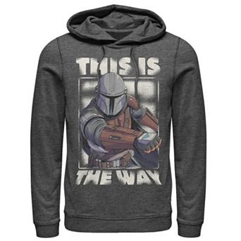 Men's Star Wars The Mandalorian This Is The Way Portrait Hoodie