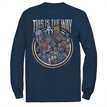 Men's Star Wars The Mandalorian Group Shot This Is The Way Tee