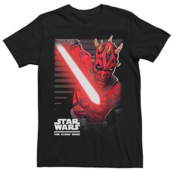 Men's Star Wars Clone Wars Maul Strikes Tee