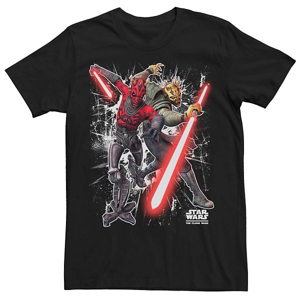 Men S Star Wars The Clone Wars Darth Maul Savage Opress Tee