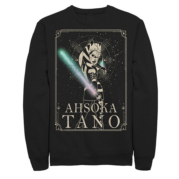 Men s Star Wars The Clone Wars Ahsoka Tano Celestial Portrait Sweatshirt