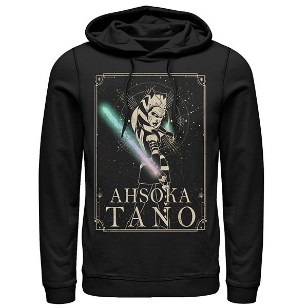 Men s Star Wars The Clone Wars Ahsoka Tano Celestial Portrait Hoodie