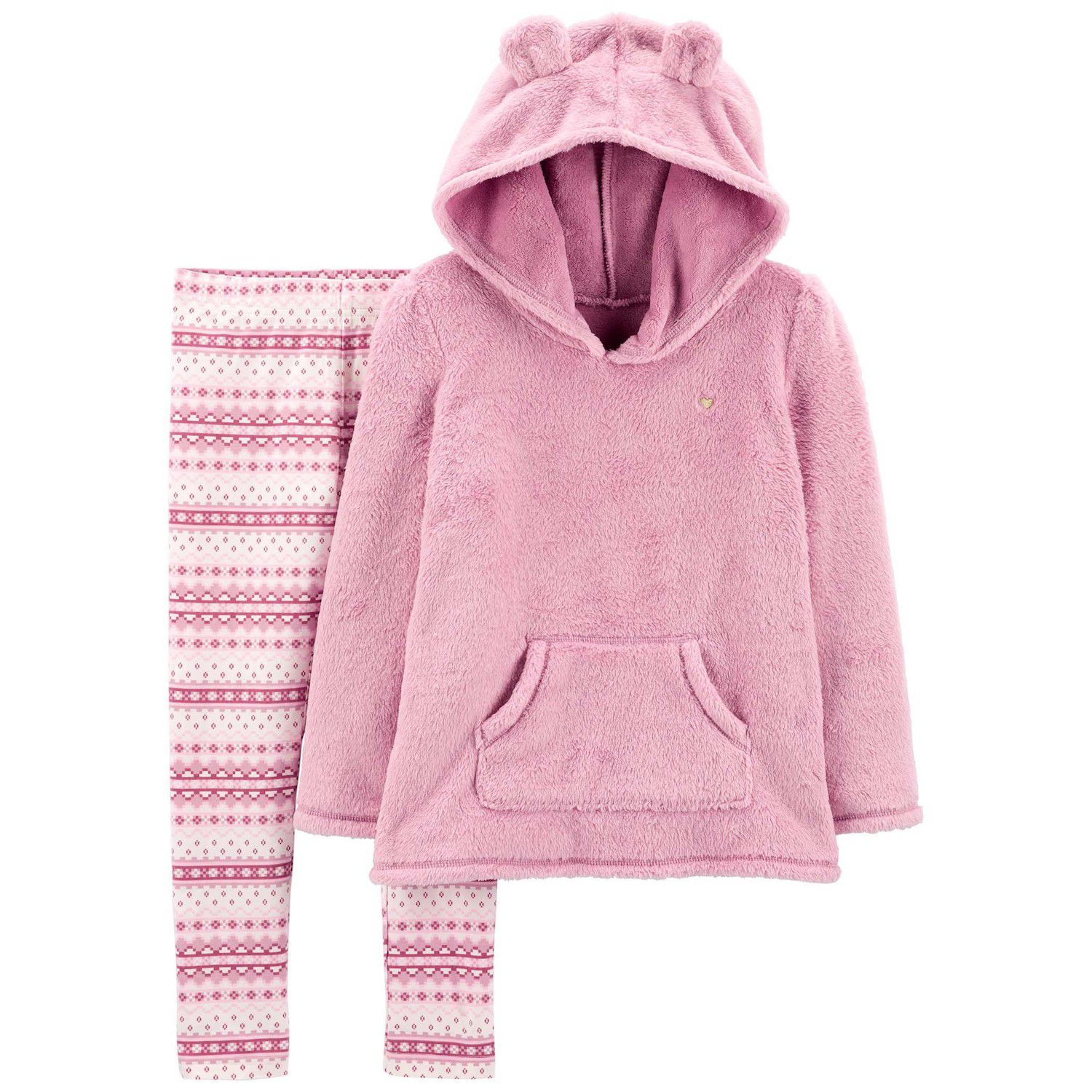 girls fuzzy hoodie