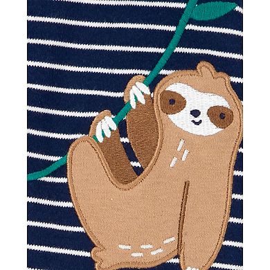 Baby Boy Carter's Sloth 2-Way Zip Sleep & Play