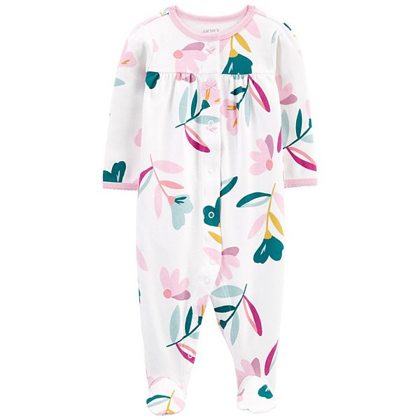 Baby Carter's Floral Snap-Up Sleep & Play