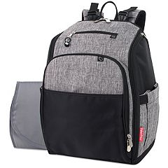 Béis The Backpack Diaper Bag in Black at Nordstrom