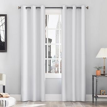 Sun Zero Cyrus Thermal 100% Blackout Grommet Window Curtain