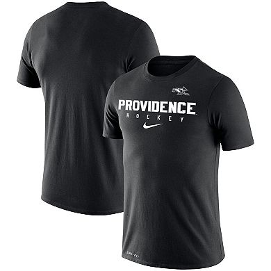 Men's Nike Black Providence Friars Team Hockey Legend Performance T-Shirt