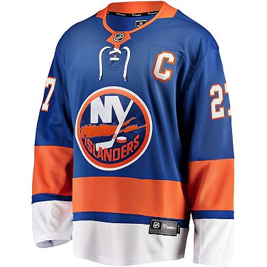 Men's Fanatics Branded Anders Lee Royal New York Islanders Home Premier Breakaway Player Jersey