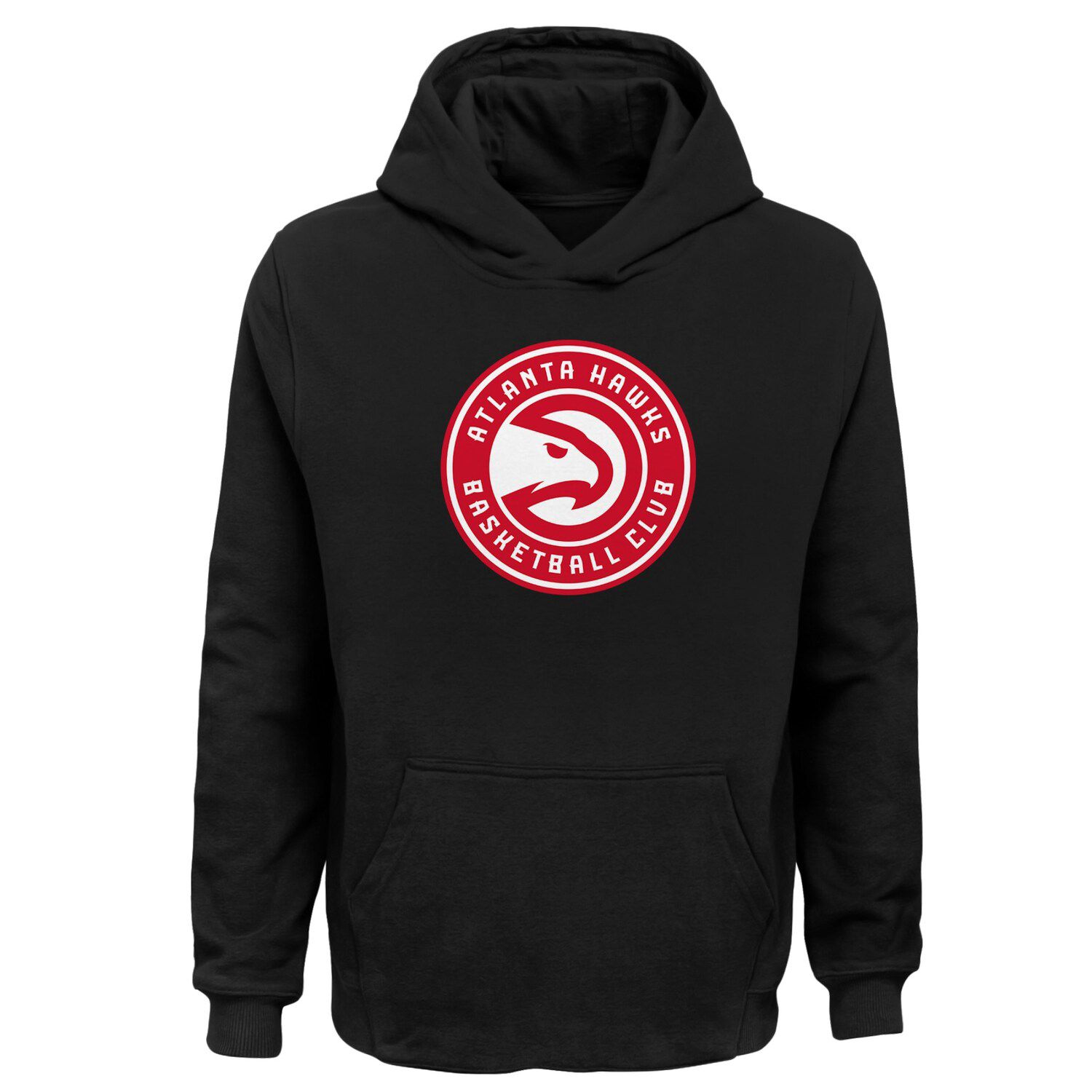 logo fleece pullover hoodie