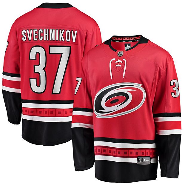 Adidas Hurricanes Home Authentic Jersey Red