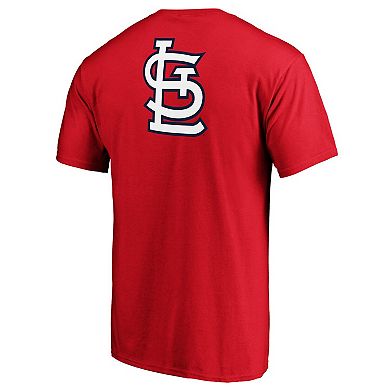 Men's Fanatics Branded Red St. Louis Cardinals Team Logo End Game T-Shirt