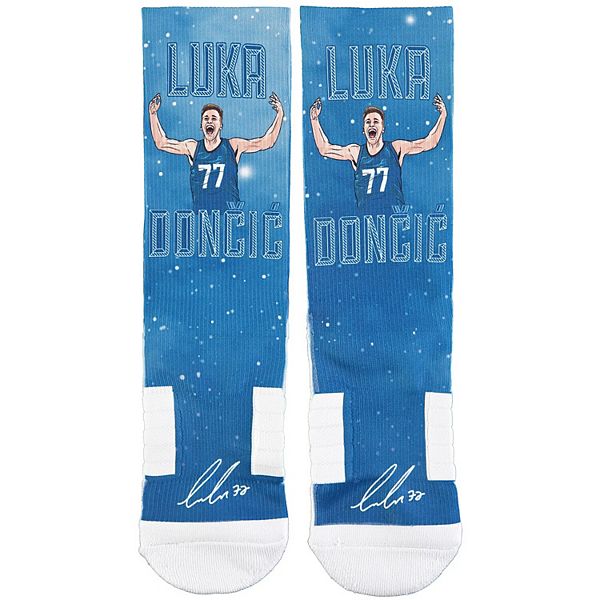 Men's Strideline Luka Doncic Dallas Mavericks Galaxy Socks