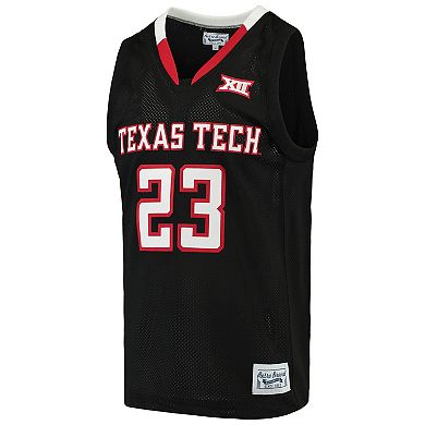 Men's Original Retro Brand Jarrett Culver Black Texas Tech Red Raiders Alumni Basketball Jersey