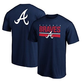 Men's Fanatics Branded Heathered Gray Atlanta Braves Team Wordmark T-Shirt