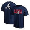 Men's Fanatics Branded Navy Atlanta Braves Team Logo End Game T-Shirt