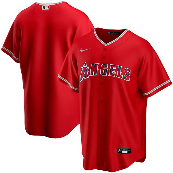 Youth Nike Red Los Angeles Angels Alternate Replica Team Jersey, XL