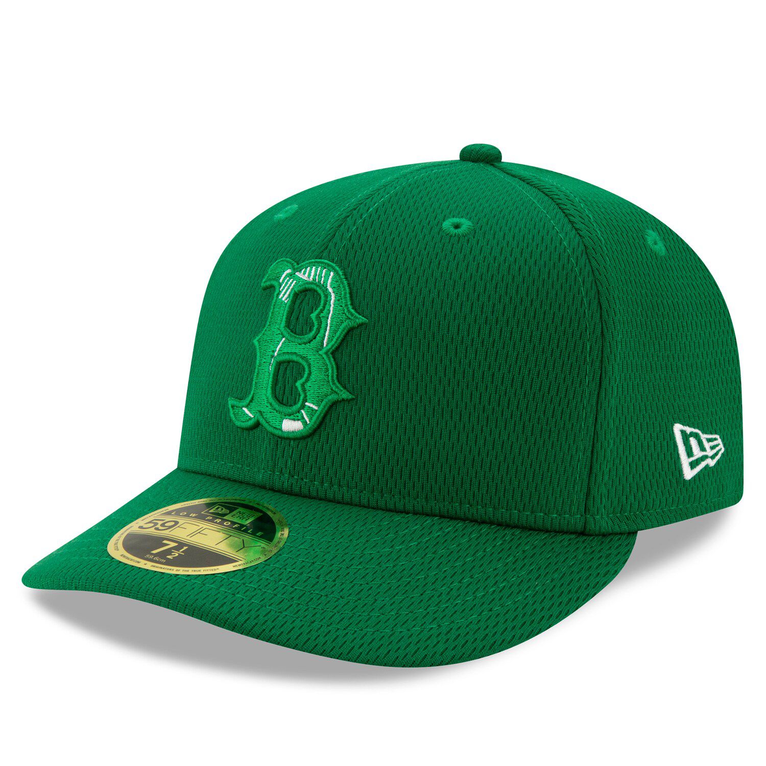 low profile red sox hat