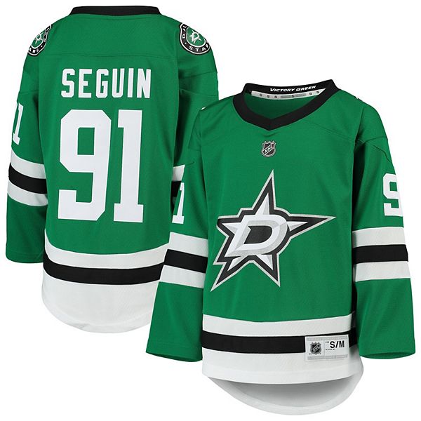 Youth Tyler Seguin Kelly Green Dallas Stars Player Jersey