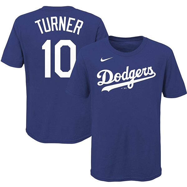 Youth Nike Justin Turner Royal Los Angeles Dodgers Player Name