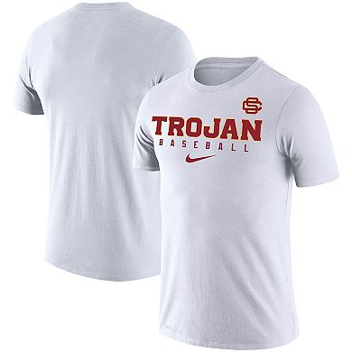 Men's Nike White USC Trojans Baseball Legend Performance T-Shirt