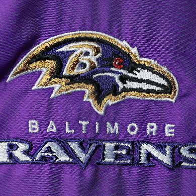 Men's Dunbrooke Purple Baltimore Ravens Logo Legacy Stadium Full-Zip Jacket