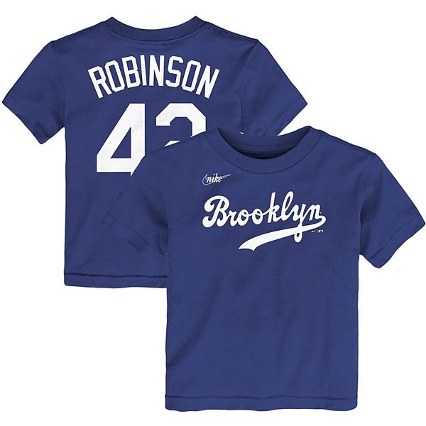 Toddler Nike Jackie Robinson Royal Los Angeles Dodgers Cooperstown ...