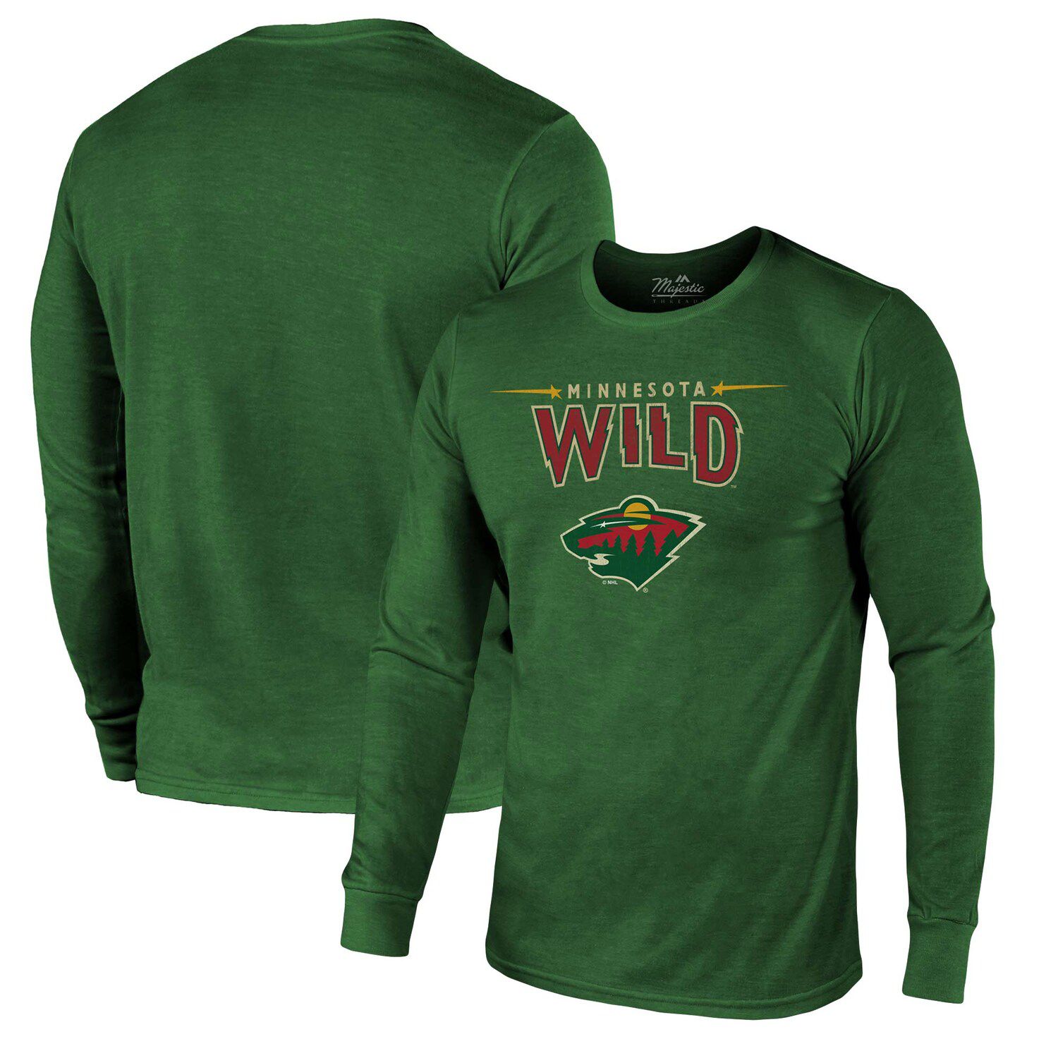 mn wild long sleeve shirt