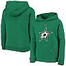 Youth Kelly Green Dallas Stars Primary Logo Pullover Hoodie