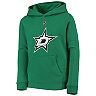 Youth Kelly Green Dallas Stars Primary Logo Pullover Hoodie