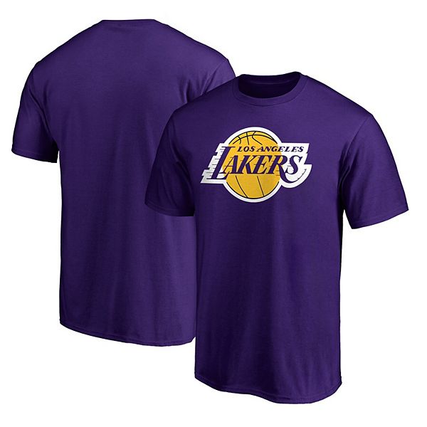 Men's Los Angeles Lakers adidas Gold Team Name & Number T-Shirt