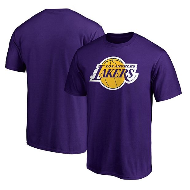 Men's Fanatics Branded Purple Los Angeles Lakers Primary Team Logo