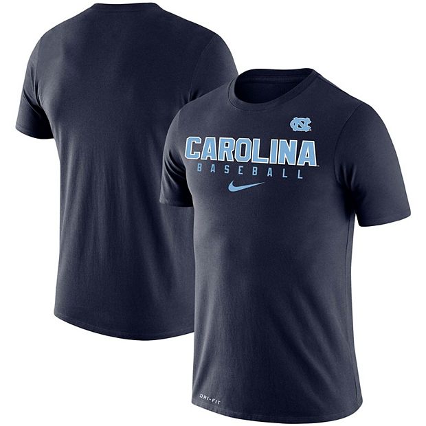 Nike, Shirts, Nwt Nike North Carolina Tar Heels Mens Large Navy Blue Baseball  Jersey