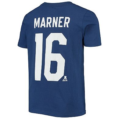 Youth Mitchell Marner Blue Toronto Maple Leafs Player Name & Number T-Shirt