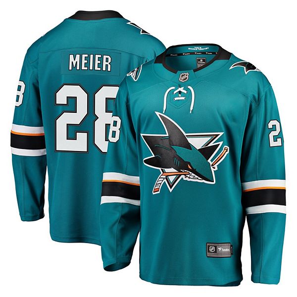 Timo Meier Autographed San Jose Sharks Fanatics Jersey - NHL Auctions